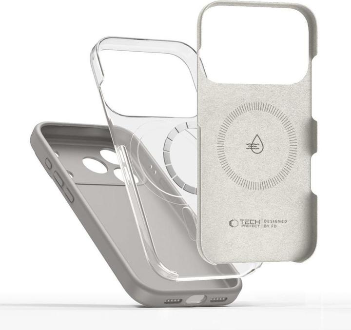 Image du produit Tech-Protect Silicone MagSafe Case für iPhone 17 Pro Max - Grau (Apple iPhone 17 Pro Max)