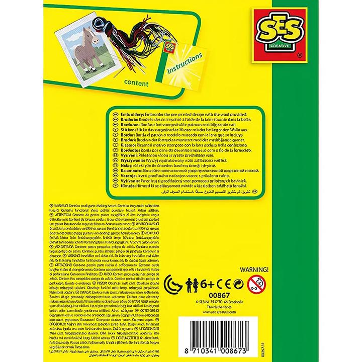 Actual product image Ses Stickset horses