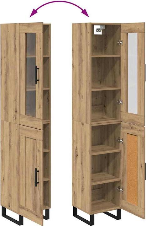 Image du produit vidaXL Lagerungseinheit (69.50 x 34 x 180 cm)