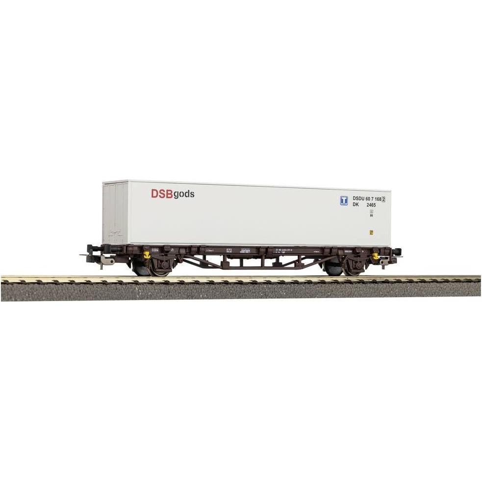 Thumbnail - Piko Containertragwg. Lgjs DSB V beladen mit 40Container DSB (Spur H0)