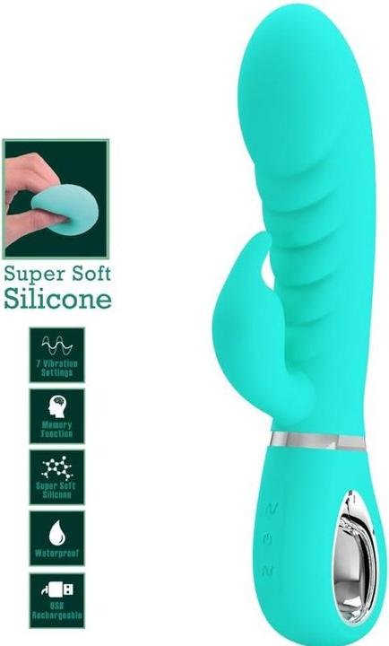 Produktbild Pretty Love Prescott Multifunktions-G-Spot-Vibrator Aqua Green