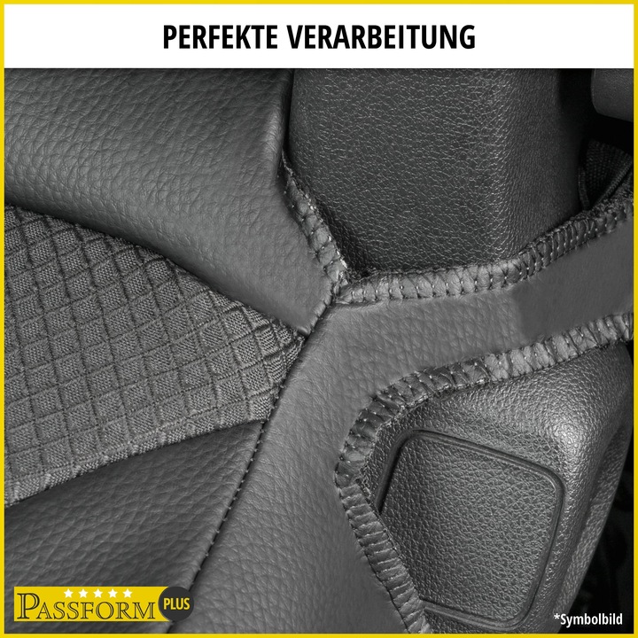 Produktbild Walser Premium Autositzbezug für Iveco Daily V 2011-02/2014, 2 Einzelsitzbezüge vorne