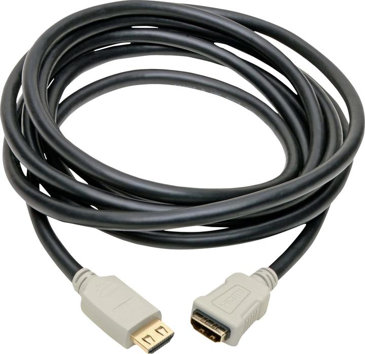 Image du produit Eaton Câble d'extension HDMI haute vitesse M/F - 4K 60Hz HDR 4:4:4 Gripping Connector 10ft. 3.0 (3.05 m)