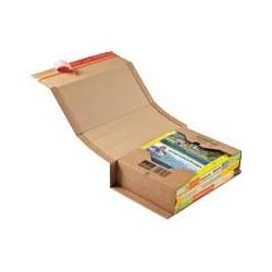 Thumbnail - Colompac, Versandkarton + Versandbox, CP020.12 Flexible Wickelverpackung aus Wellpappe, 325 x 250 x 80 mm, braun (32.5 x...