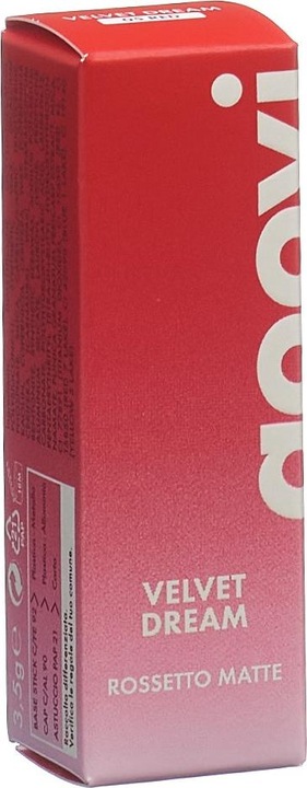 Goovi VELVET DREAM Lippenstift 05 Red Matt (05 Red Matt)