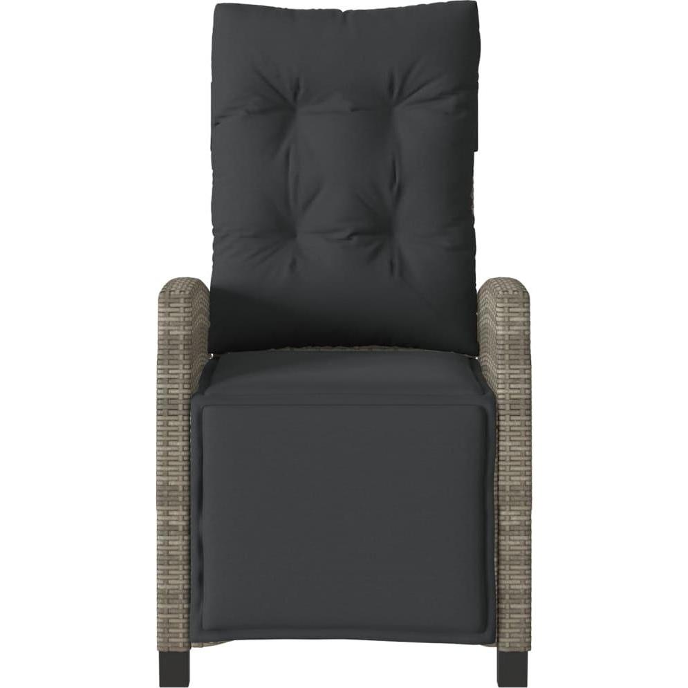 Thumbnail - VidaXL, Gartenstühle, Gartensessel mit Fussteil 2 Stk. Verstellbar