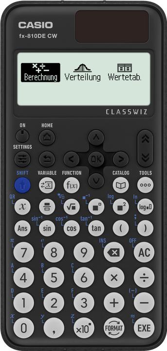 Image du produit Casio FX-810DE CW (Piles)