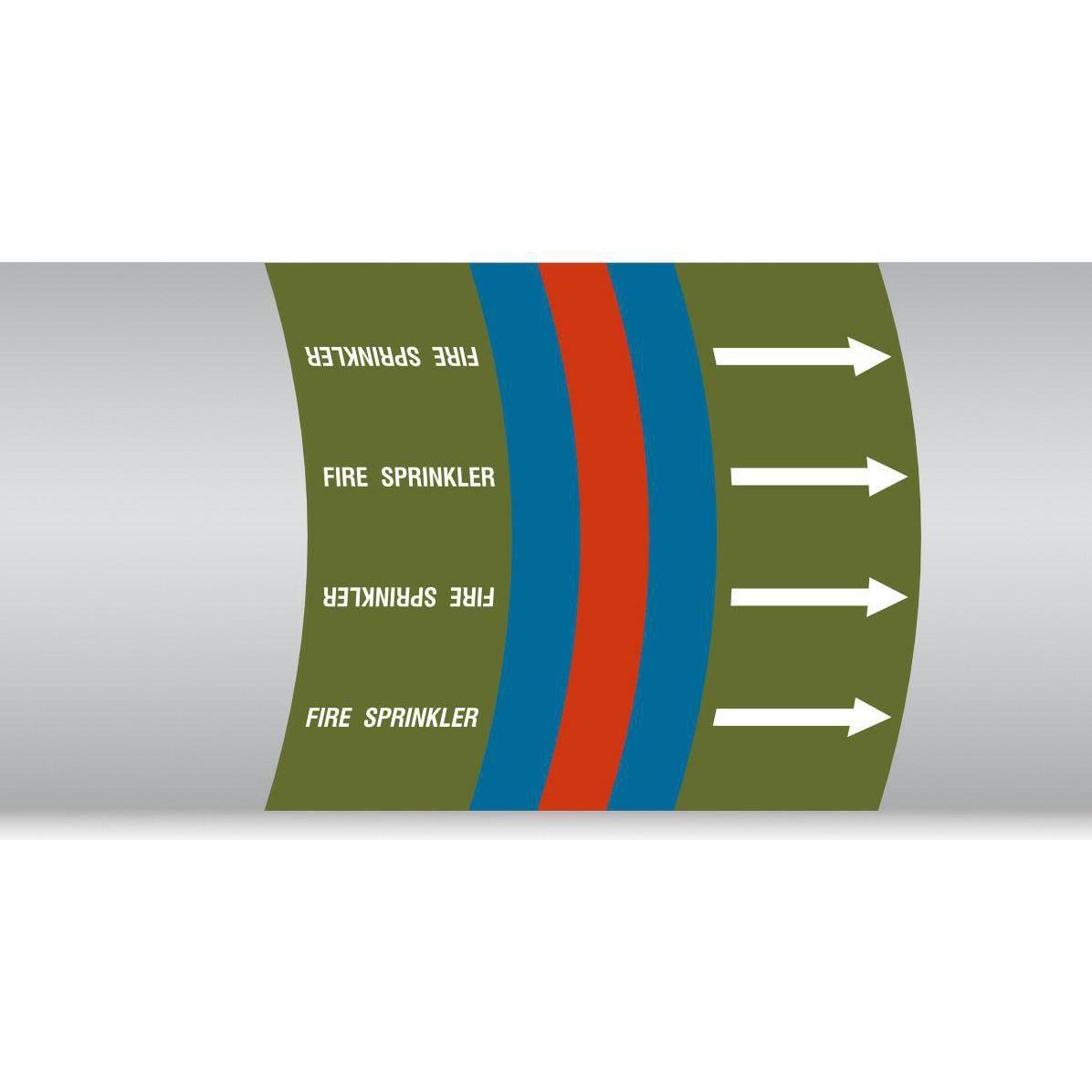 Brady, Etiketten, British Standard Pipe Markers