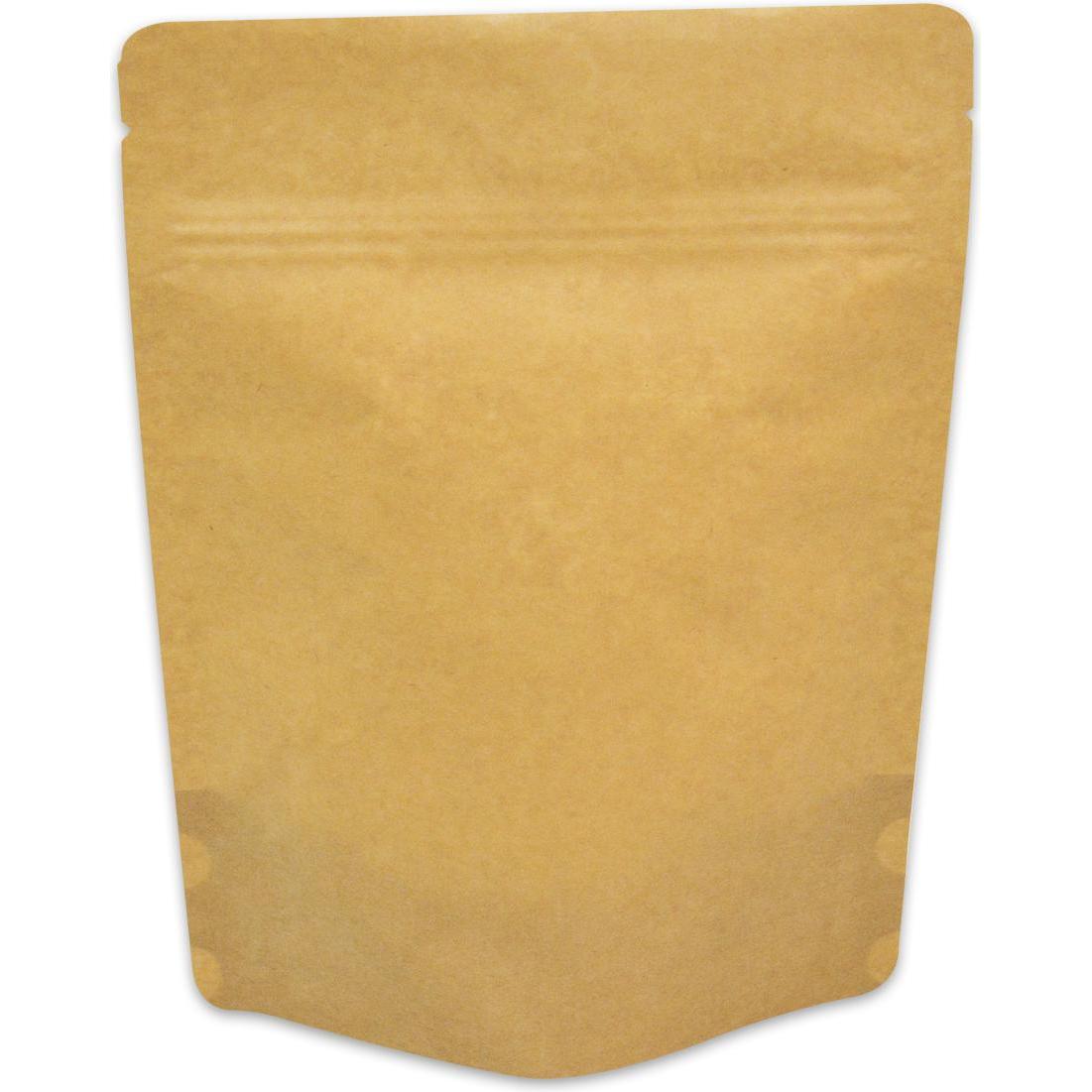 Elco Standbodenbeutel Kraft, Lebensmittelverpackung, Braun