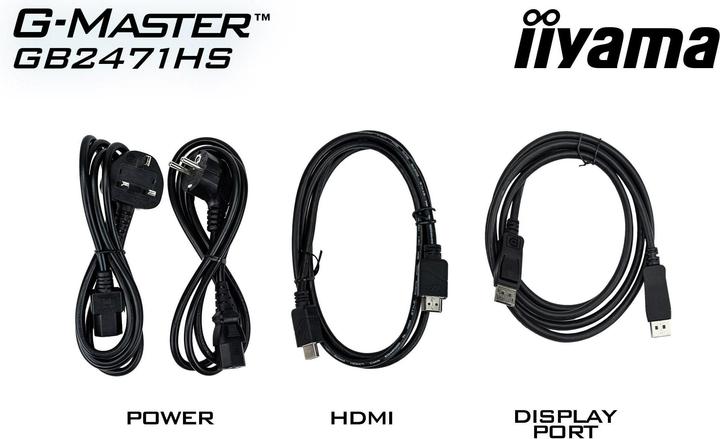 Image du produit iiyama 60.5cm (24") GB2471HS-B1 16:9 2xHDMI+DP IPS black (1920 x 1080 pixels, 23.80")