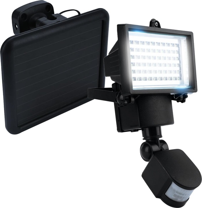 Actual product image Casativo Solar LED wall washer for outdoors, with PIR sensor, 12 W, 750 lumen, IP44 (750 lm, IP44)
