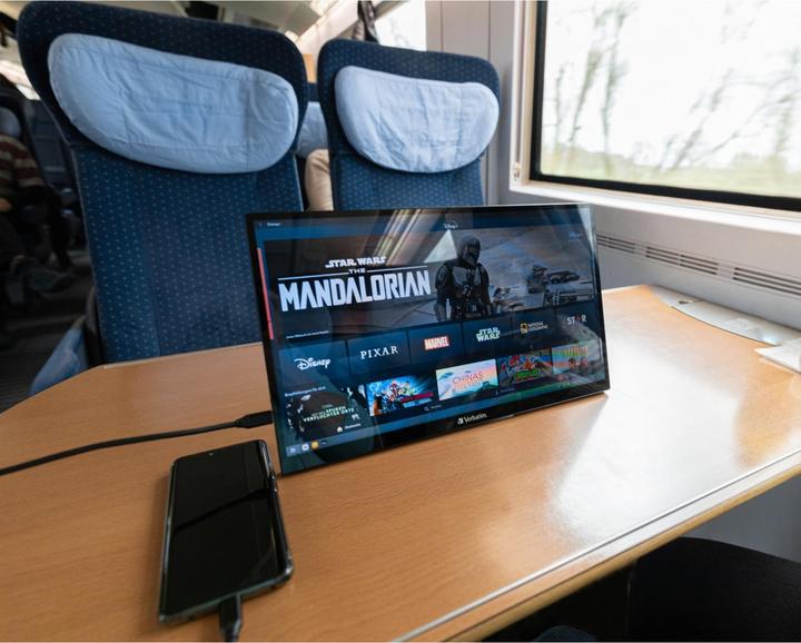 Produktbild Verbatim PMT-17 Portable Touchscreen Monitor 17.3" Full HD 1080p Metal Housing (17.30")