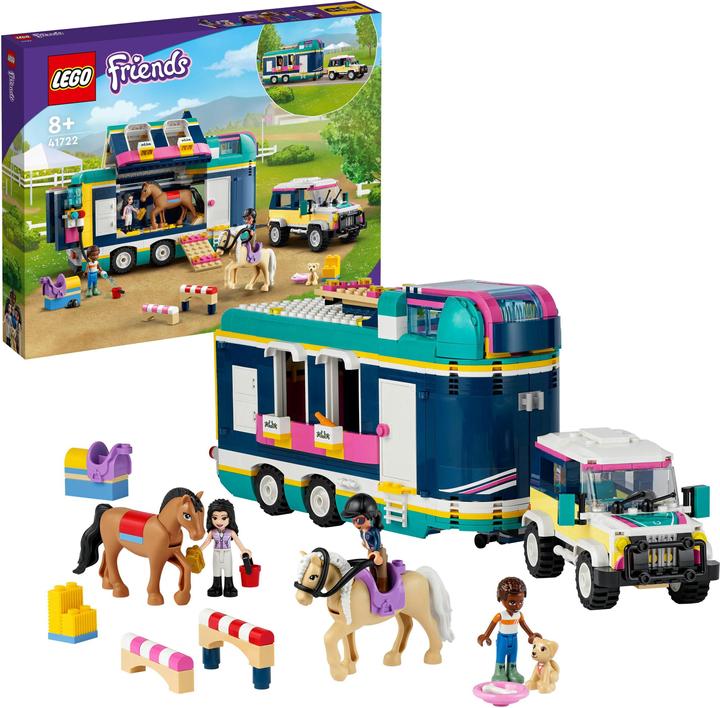 Produktbild LEGO Pferdeanhänger (41722, LEGO Friends)