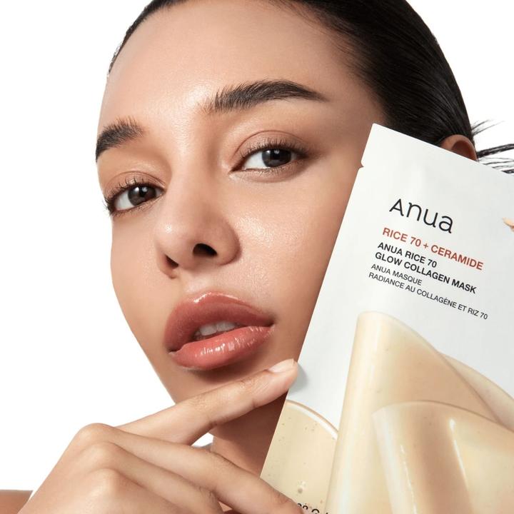 Immagine prodotto Anua Rice 70 Glow Collagen Mask - 1 pcs (38 g)