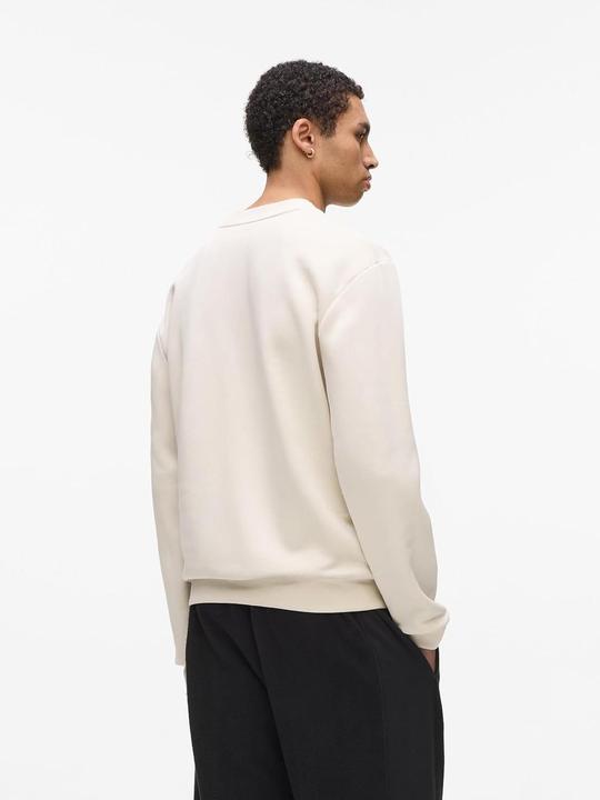 Produktbild Karl Lagerfeld Jeans, Heren, Eclipse Logo Sweat, Regular Fit, Beige, L (L)