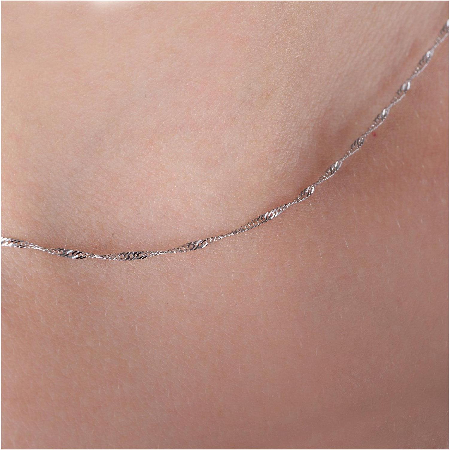 Thumbnail - Christ, Halsschmuck, Kette, (585er Weissgold, 40 cm)