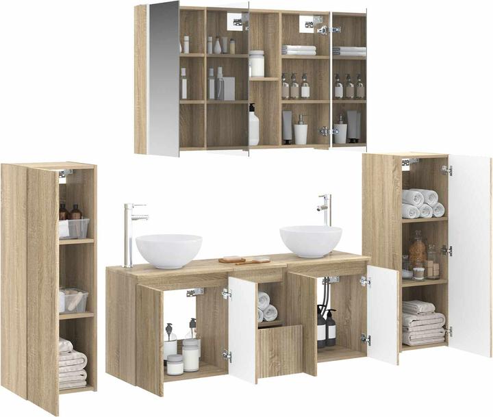 Produktbild vidaXL LED Badezimmer Set