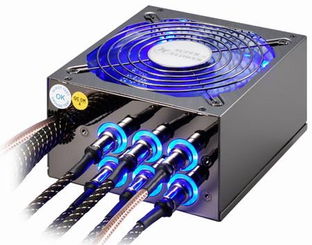 Actual product image Super Flower SF700R-14A, 700Watt, "Aurora" Plug-N-Power (700 W)