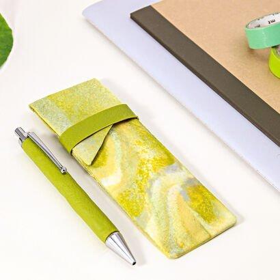 Actual product image Fimo modelling clay leather-effect set "pencil case