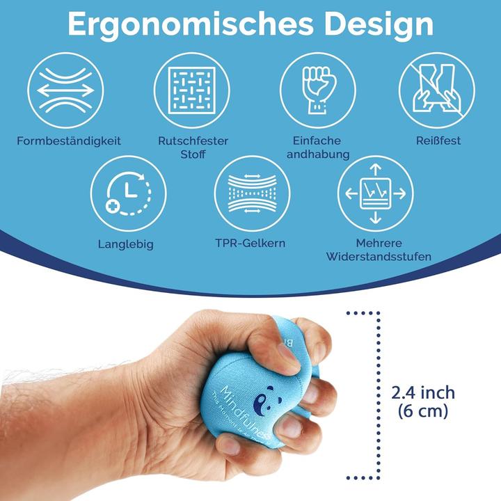 Produktbild MindPanda 3er-Set Gel-Stressball
