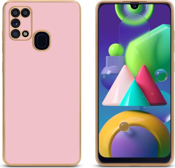 Actual product image Cadorabo Case for Samsung Galaxy M31 in TPU with camera protection LM130 Style (Samsung Galaxy M31)