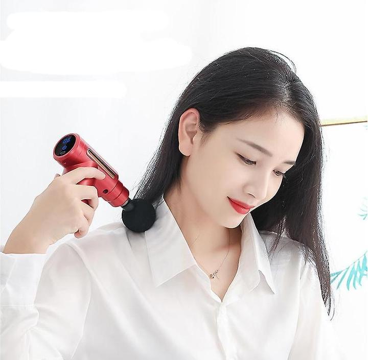 Produktbild PhoneLook Massage Gun Elektronische Massagepistole zur Muskelentspannung und zum Stressabbau, inkl. austauschb