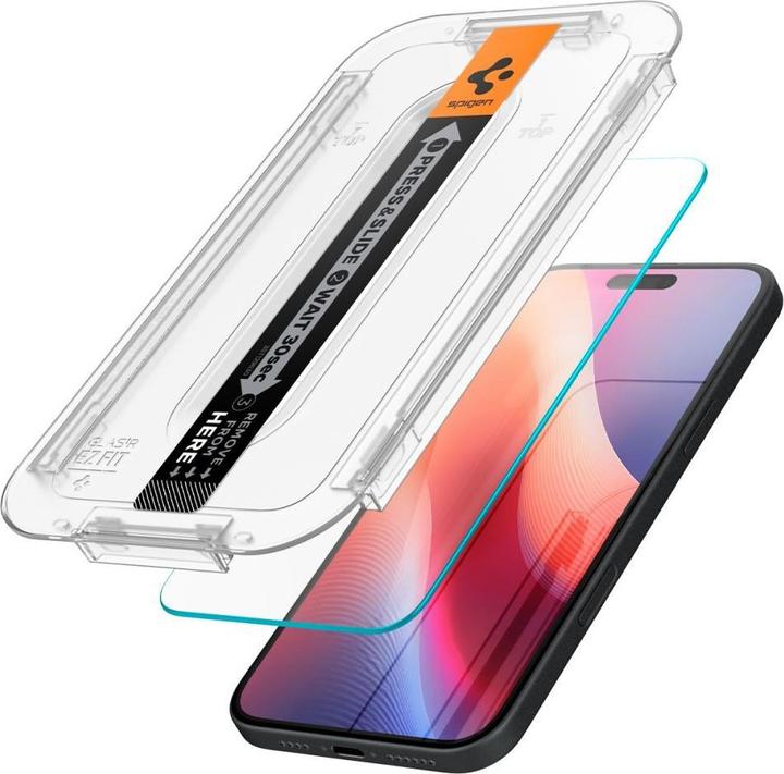 Immagine prodotto Spigen Glas.tR EZ Fit (1 pz., Apple iPhone 15)