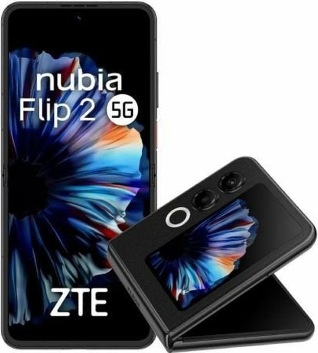 Produktbild Nubia Flip 2 5G 8GB/256GB Schwarz (256 GB, Night Black, 6.90", Dual SIM, 5G)