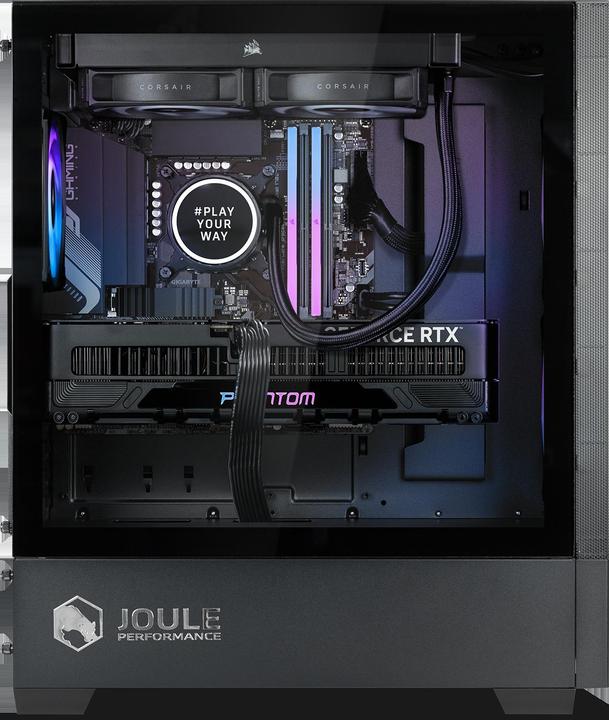 Image du produit Joule Performance High End Gaming PC RTX5080 R7X3D 32GB 3TB L1134566 (2000 Go, 32 Go, AMD Ryzen 7 9800X3D)