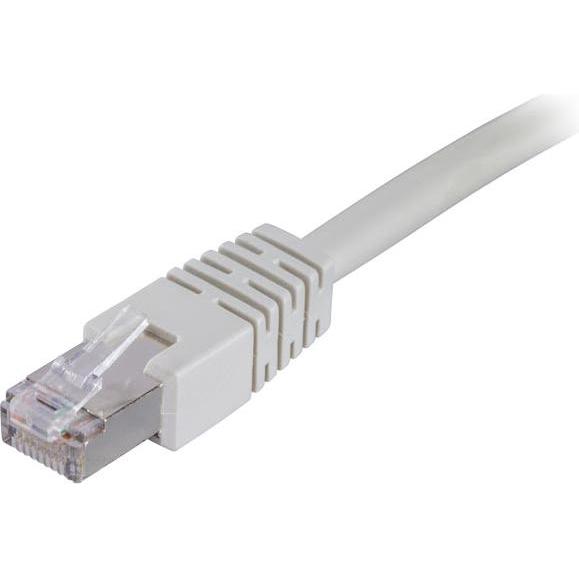 Deltaco STP-603 - 0,3 m - Cat6 - F/UTP (FTP) - RJ-45 - RJ-45 - Grau (F/UTP, CAT6, 0.30 m), Netzwerkkabel