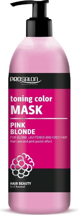 Chantal Prosalon Toning Color hair mask tone pinkonde color 500g