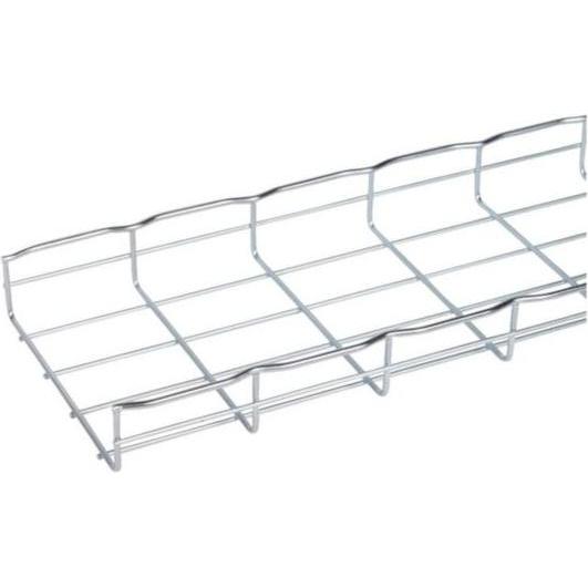 Legrand CABLO CF 54/200 V2A Schwerlastrinne 54x200 Edelstahl 000098, Elektronikzubehör + Gehäuse, Silber