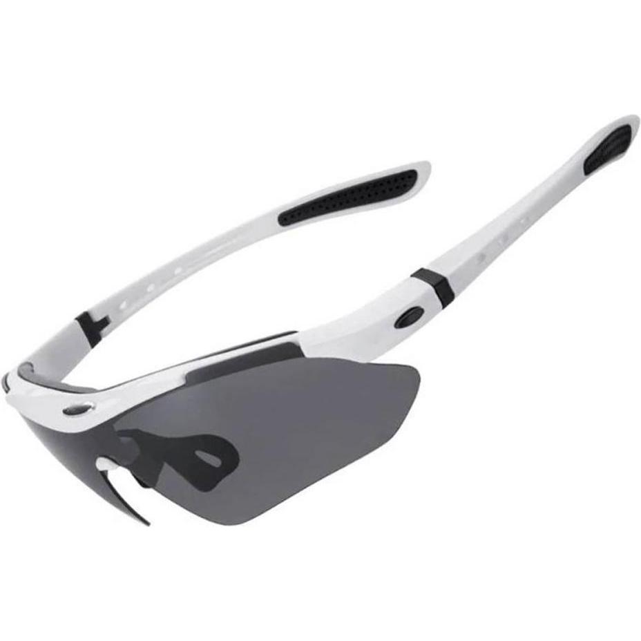 Rockbros, Sportbrille, 10142 photochromic UV400 cycling glasses - white (UV400), Weiss