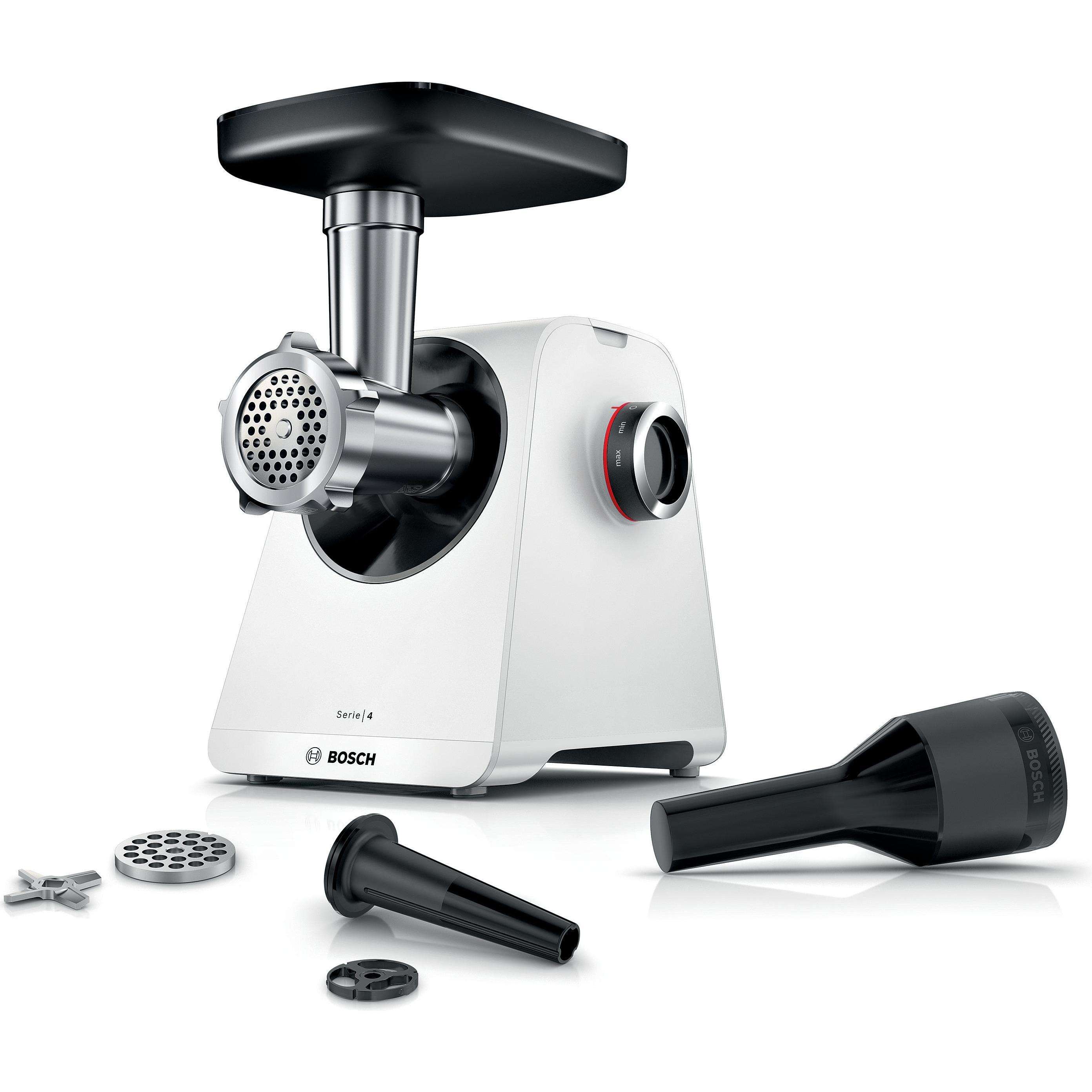 Bosch Hausgeräte MFWS420W, Fleischwolf, Weiss