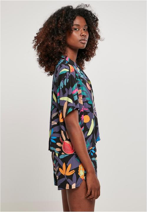 Immagine prodotto Urban Classics Camicia Resort in viscosa da donna - 12502 (S)