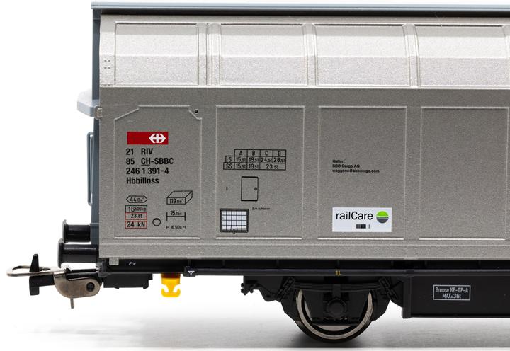 Produktbild Piko SBB 2er Set Schiebewandwg. Hbbillnss C/Railcare Ep VI (Spur IV)