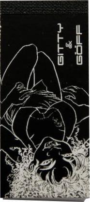 Gitty & Göff schwarz schmal grosser Block