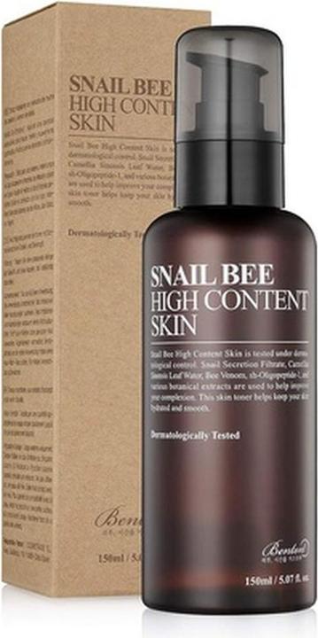 Actual product image Benton Care Snail Bee High Content Skin 120 ml (150 ml, Face gel)