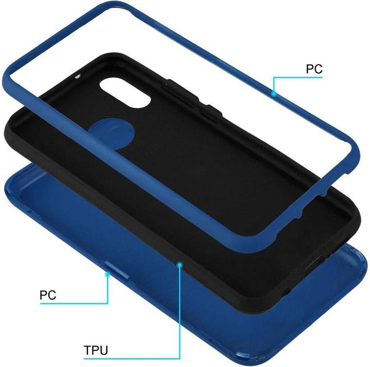 Image du produit Cadorabo Couverture hybride 3 en 1 (3 parties) (Huawei P20 Lite)