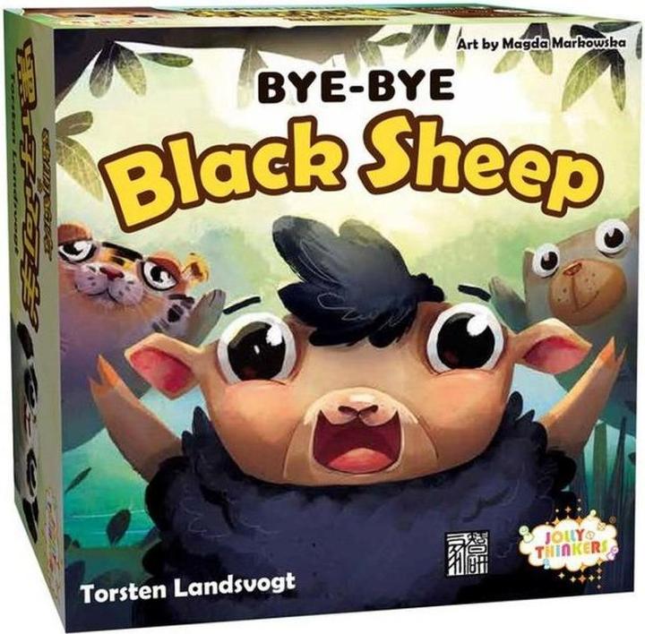 JT004 - Bye Bye Schwarzes Schaf, Kartenspiel, für 2-5 Spieler, ab 8 Jahren (Englisch, 2 - 5 Spieler)