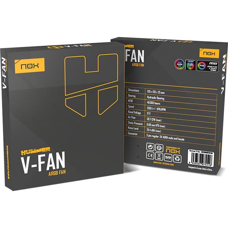 Nox Nxhummervfan (120 mm, 1x) (NXHUMMERVFAN)