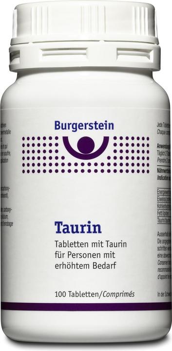 Burgerstein Taurine (100 pièce(s), Cachets, 50 g)