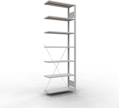 Produktbild Schulte Lagertechnik Stecksystem Anbauregal MULTIplus86