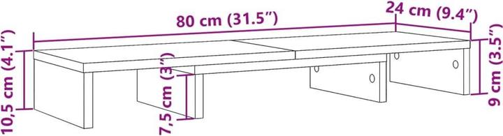 Produktbild vidaXL Monitorständer