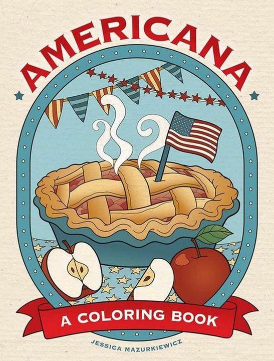 Produktbild Americana: A Coloring Book (Englisch, Jessica Mazurkiewicz, 2026)