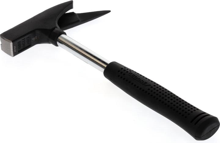 Actual product image Gedore Roofing hammer with magnet, 317 mm, tubular steel handle, plastic grip (840 g)