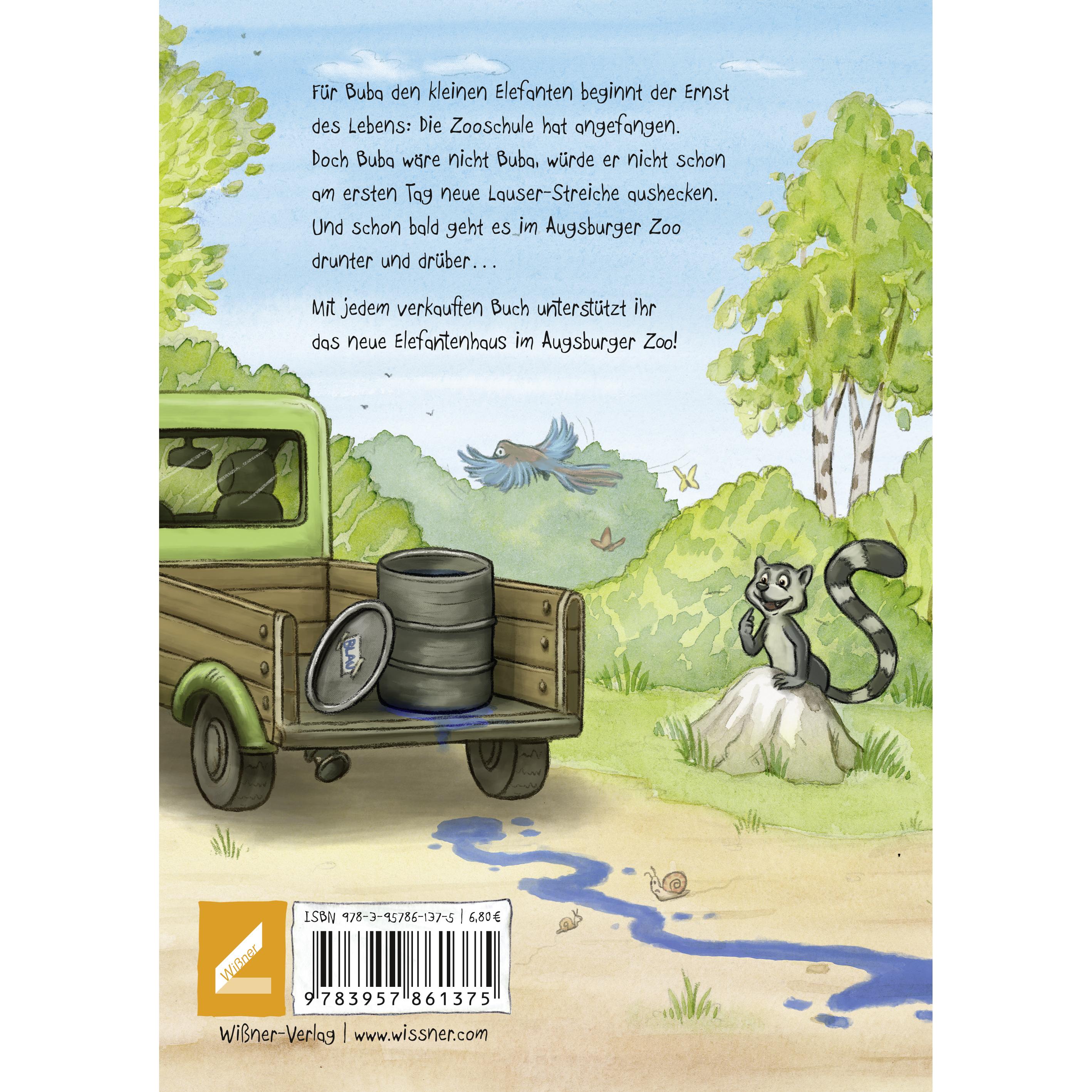 Thumbnail - Buba und das blaue Nashorn, Kinderbücher von Michael Moratti, Stefan Leuchtenberg