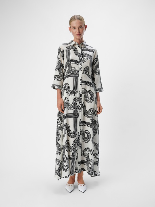 Produktbild Object Print Blusenkleid (36)