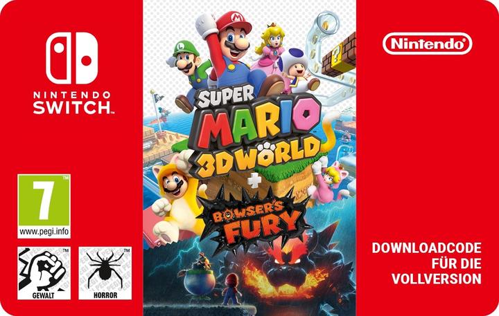Immagine prodotto Nintendo Super Mario 3D World + Bowsers Fury Digital Code (Switch)