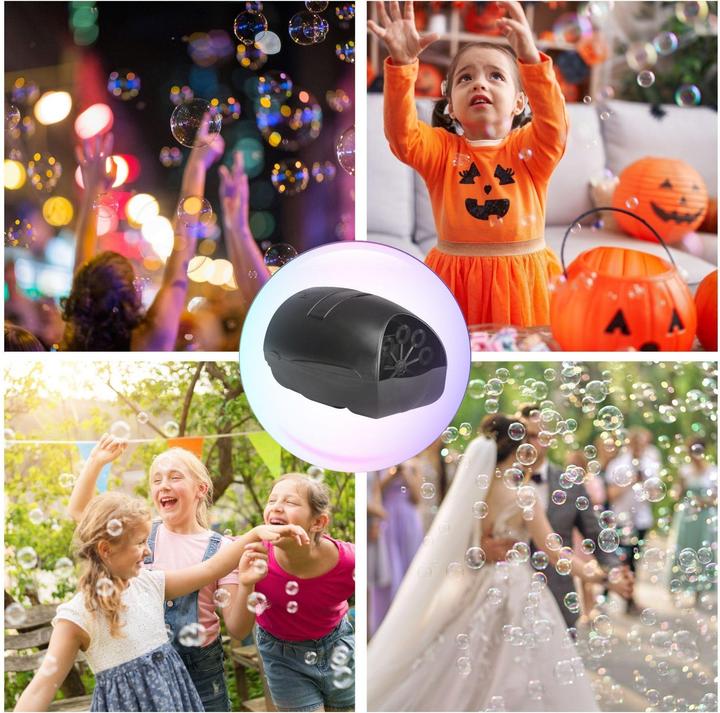 Actual product image HQ Power Soap bubble machine - battery operated